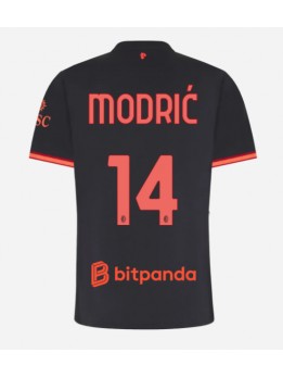 Ženski Nogometna dresi replika AC Milan Luka Modric #14 Tretji 2026-27 Kratek rokav Ženski Nogometna dresi replika AC Milan Luka Modric #14 Tretji 2026-27 Kratek rokav